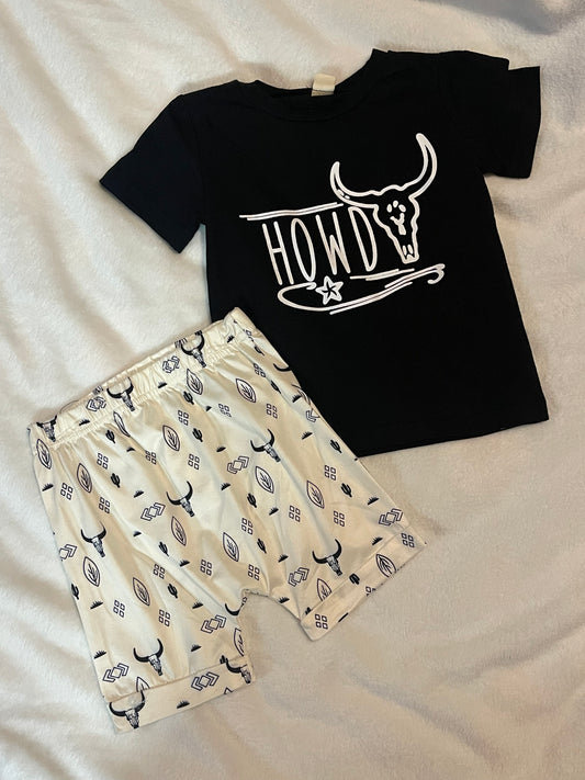 Kids 2-Piece Howdy Tee & Short