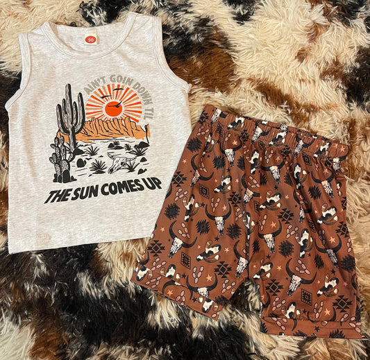 Kids 2-Piece Shirt & Short Set