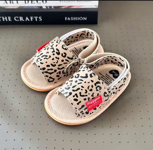 Infant Leopard Sandals