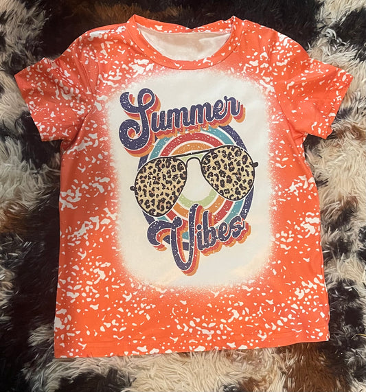 Little Girl Orange Tee