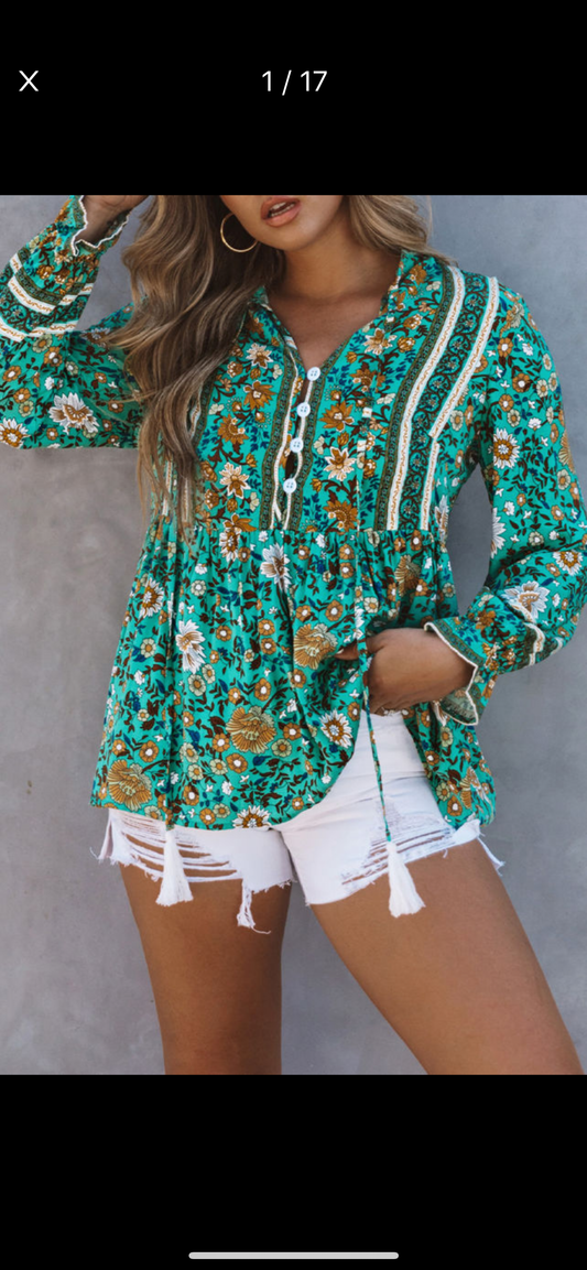 Floral Blouse