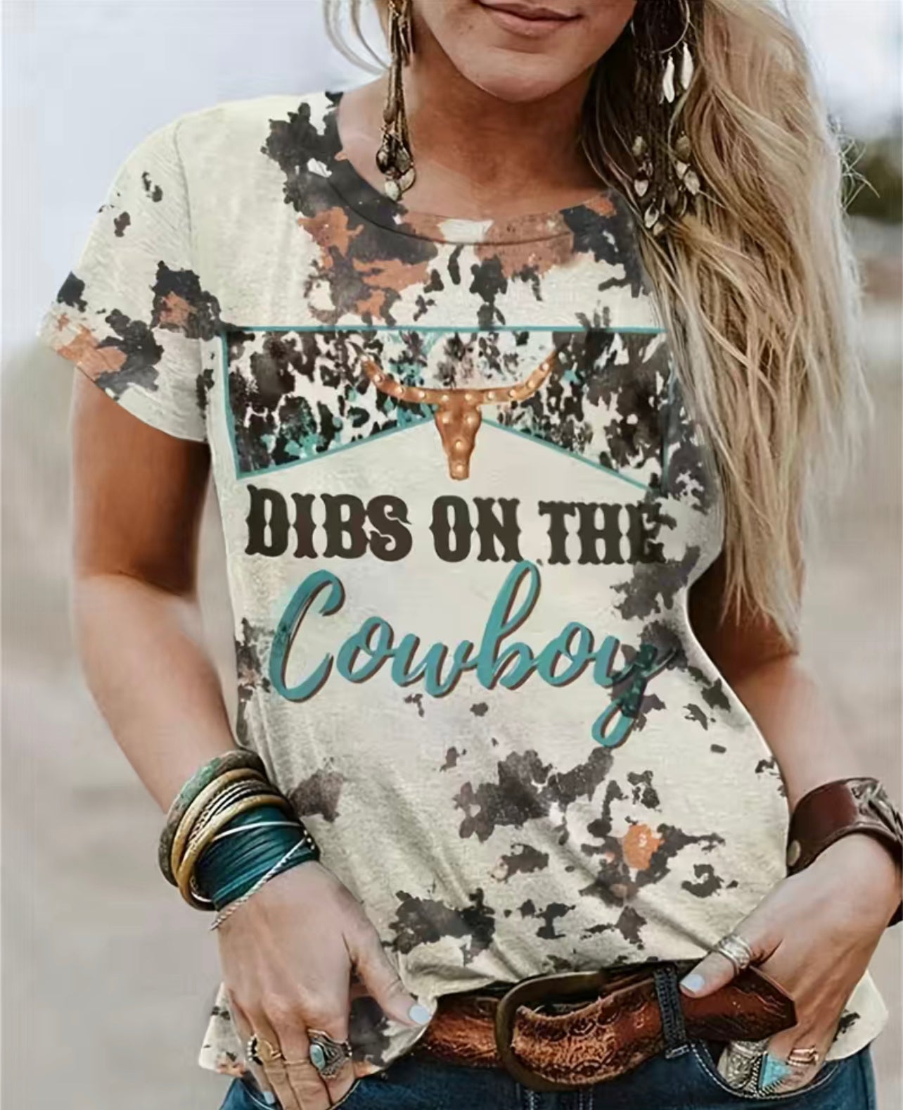 Dibs on the cowboy Tee