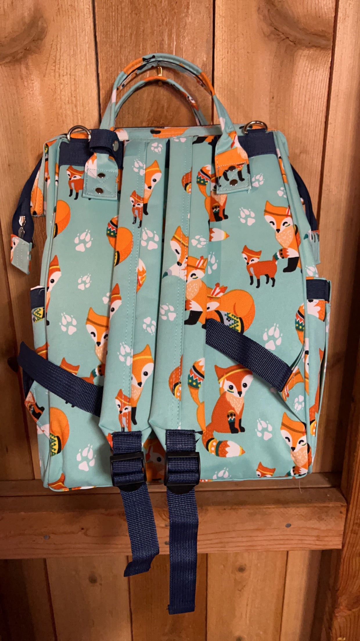 Fox Diaper Bag