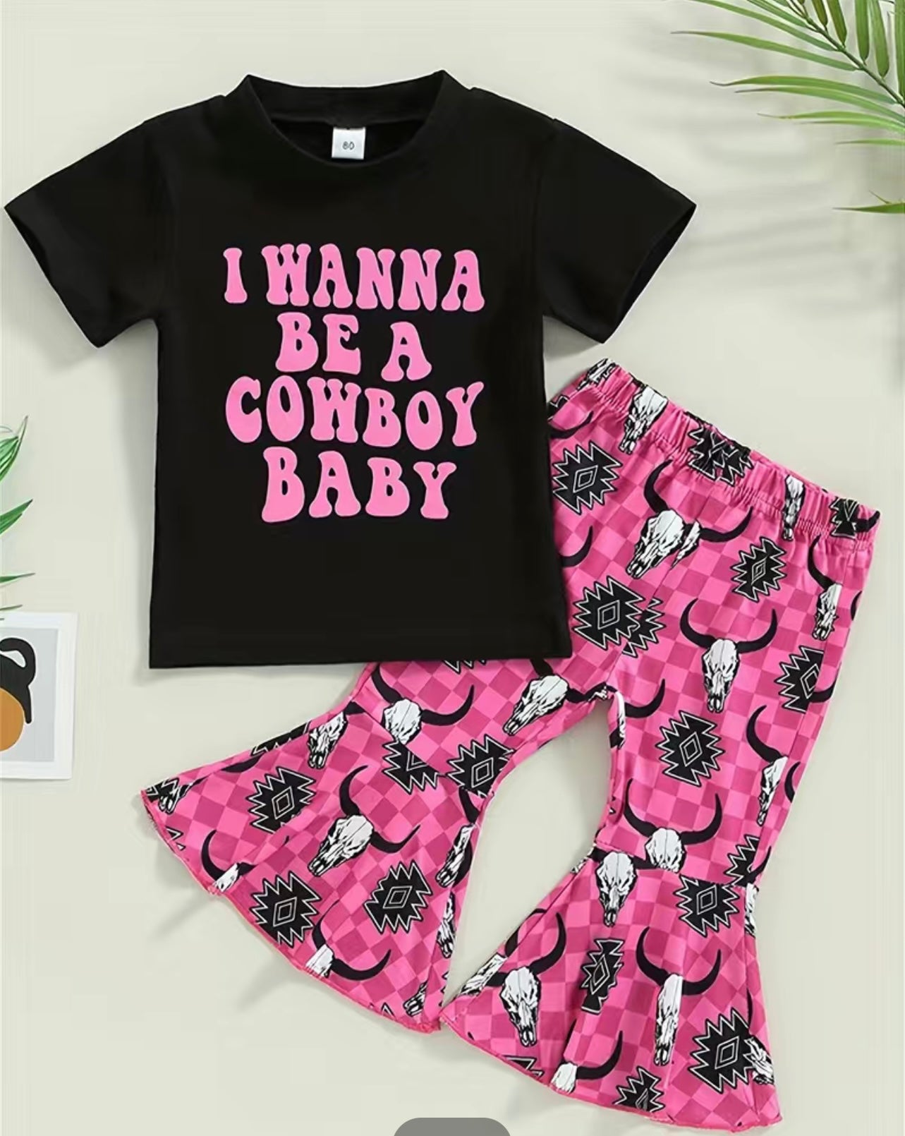 Cowboy Baby Toddler Set