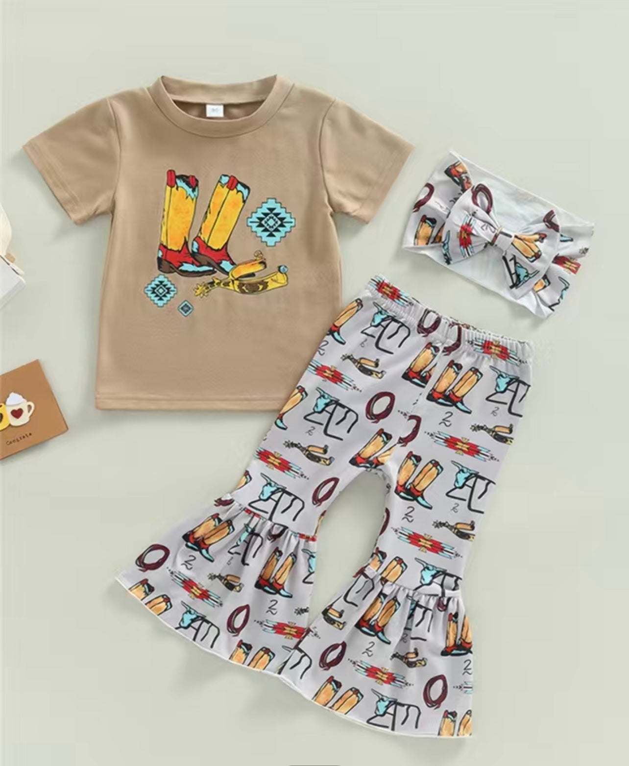 Cowboy Boots Toddler Set